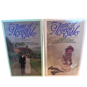 Anne of Green Gables Box Set LM Montgomery 6 Paperback Books Bantam Classic 1987